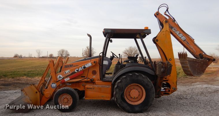 image for item DK3402 2005 Case 580M Series II  backhoe