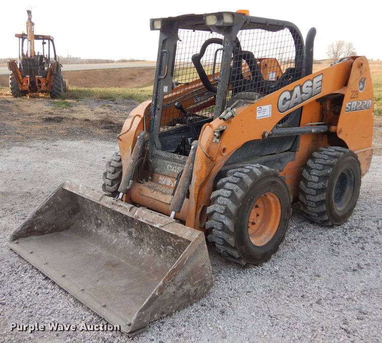 image for item DK3403 2013 Case SR220  skid steer loader