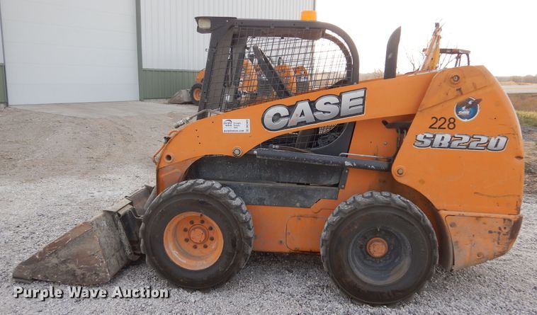 image for item DK3403 2013 Case SR220  skid steer loader