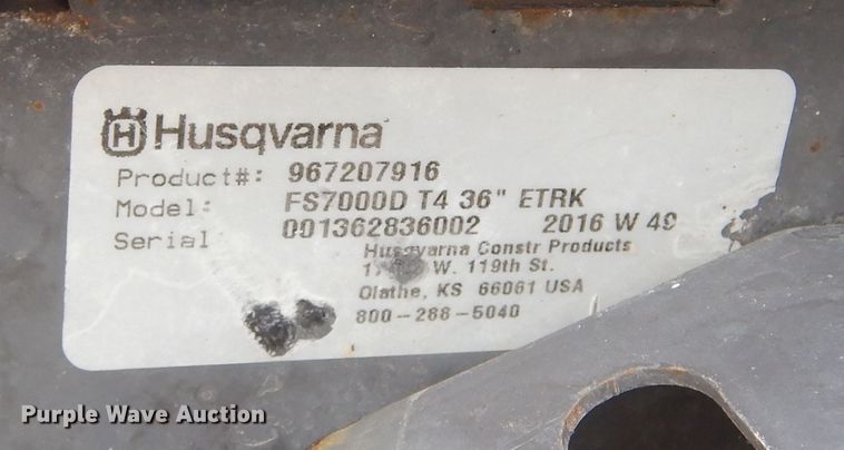 image for item DK3405 Husqvarna FS7000D  concrete saw
