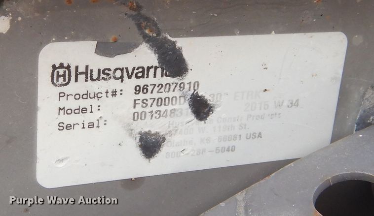 image for item DK3406 Husqvarna FS7000D  concrete saw