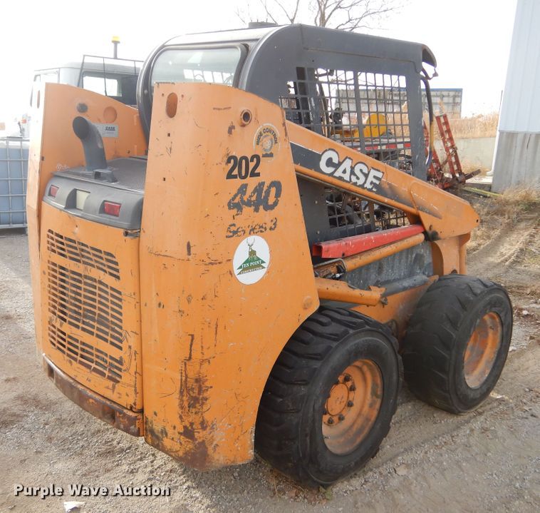 image for item DK3407 2009 Case 440  skid steer loader