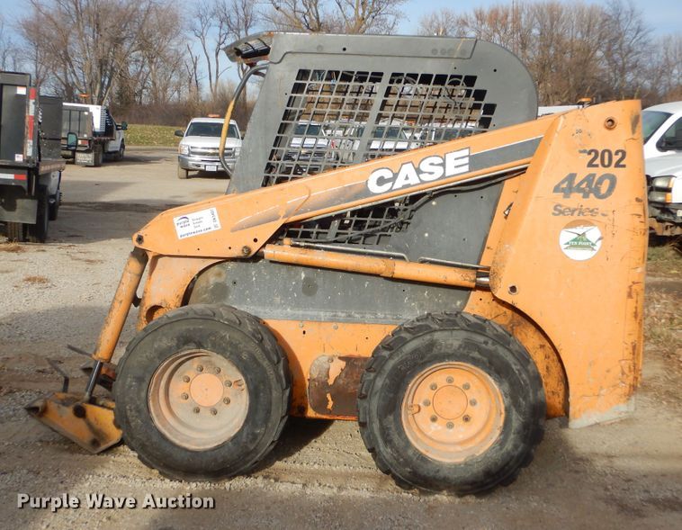 image for item DK3407 2009 Case 440  skid steer loader