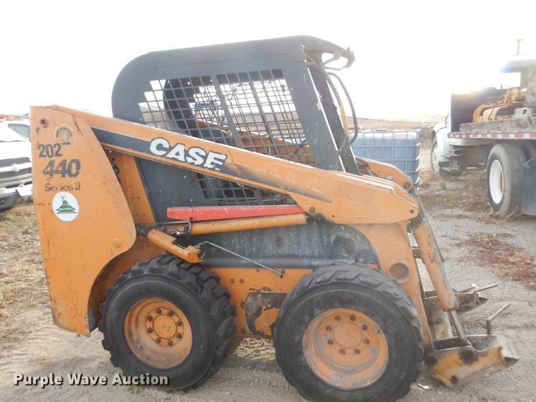 image for item DK3407 2009 Case 440  skid steer loader