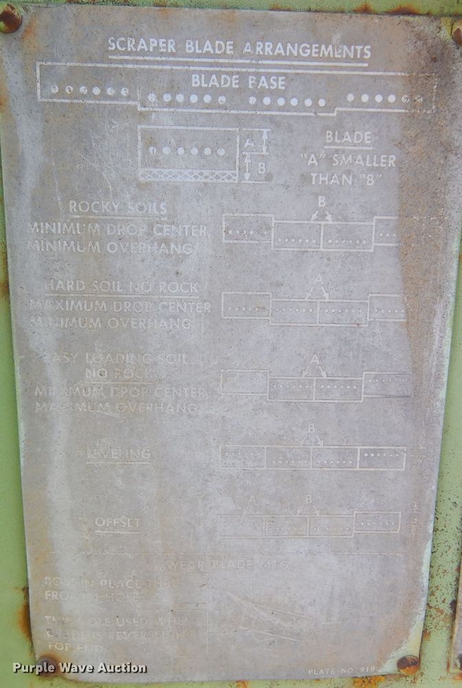 image for item DK3422 Terex TS14  conventional scraper