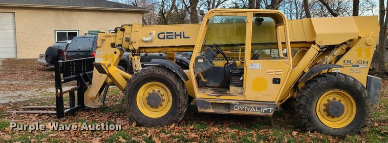 image for item DL0104 Gehl DL10H55  telehandler
