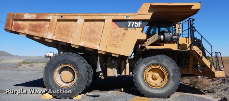 image for item DL0677 2008 Caterpillar 775F  haul truck