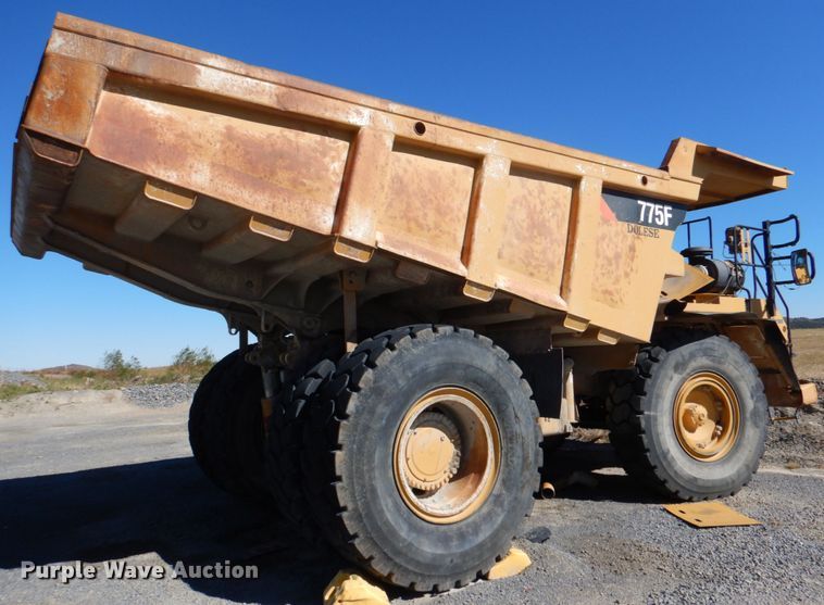 image for item DL0677 2008 Caterpillar 775F  haul truck