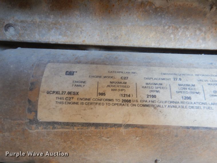 image for item DL0677 2008 Caterpillar 775F  haul truck