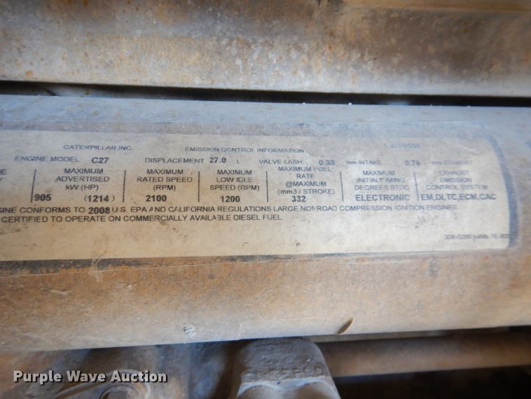 image for item DL0677 2008 Caterpillar 775F  haul truck