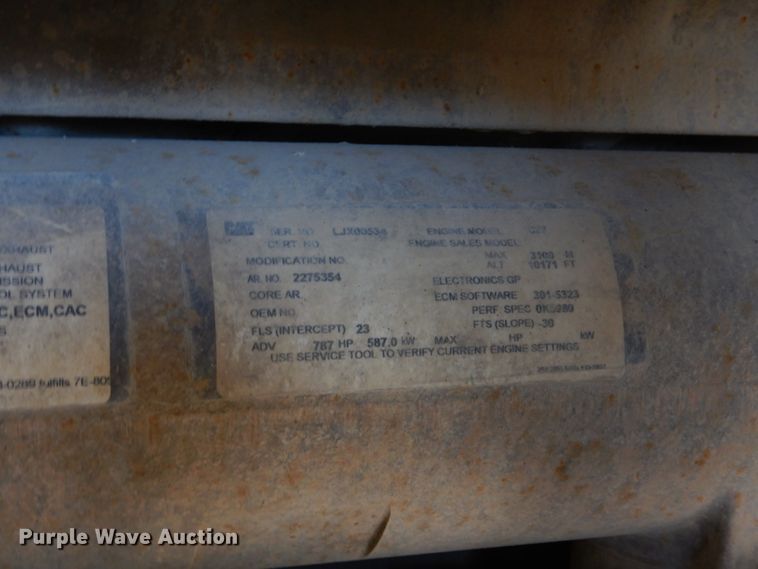 image for item DL0677 2008 Caterpillar 775F  haul truck