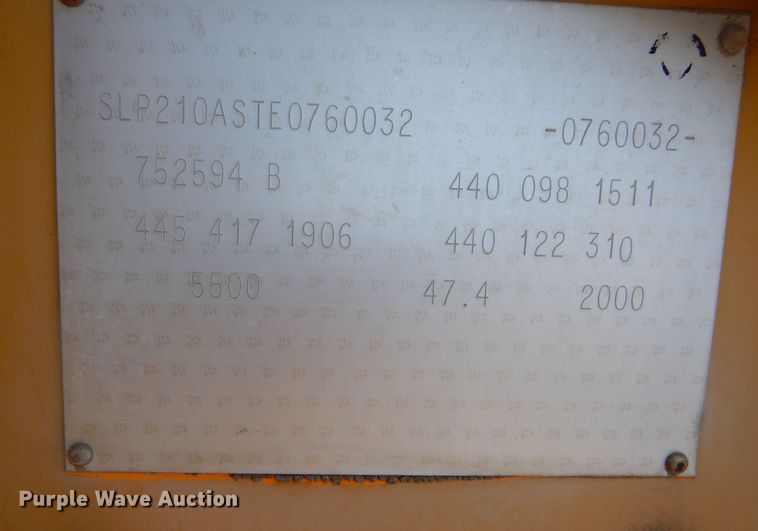 image for item DL3523 1996 JCB 210S  backhoe