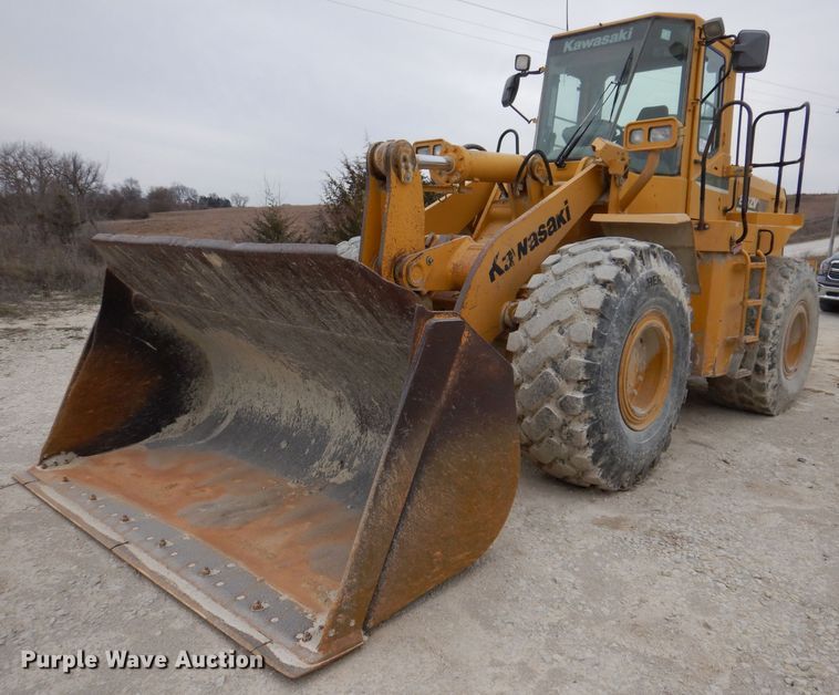 image for item DL5859 Kawasaki 80ZV  wheel loader