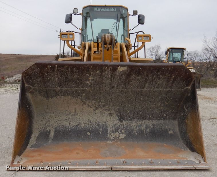 image for item DL5859 Kawasaki 80ZV  wheel loader