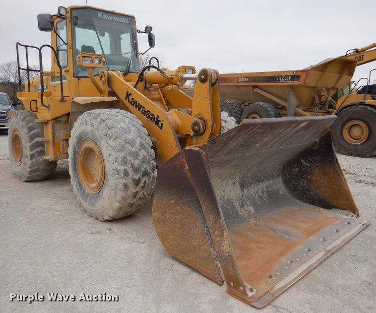 image for item DL5859 Kawasaki 80ZV  wheel loader