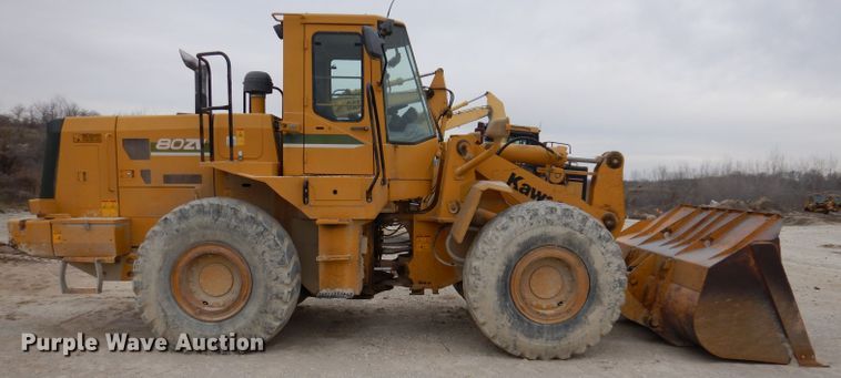 image for item DL5859 Kawasaki 80ZV  wheel loader