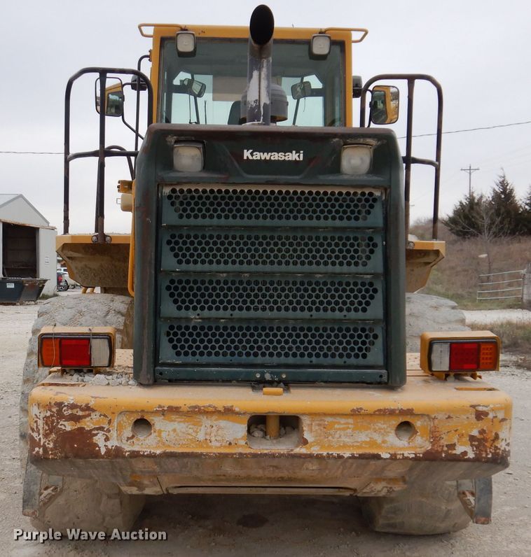 image for item DL5859 Kawasaki 80ZV  wheel loader