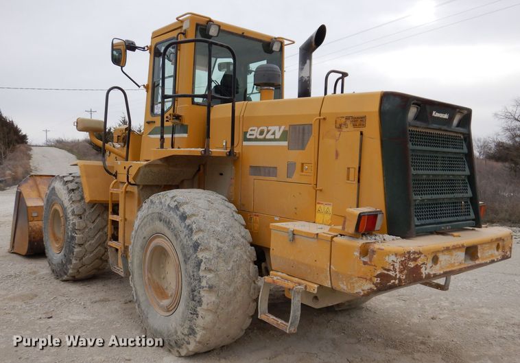 image for item DL5859 Kawasaki 80ZV  wheel loader