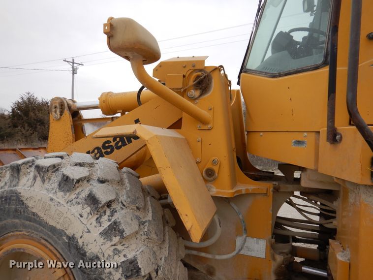 image for item DL5859 Kawasaki 80ZV  wheel loader