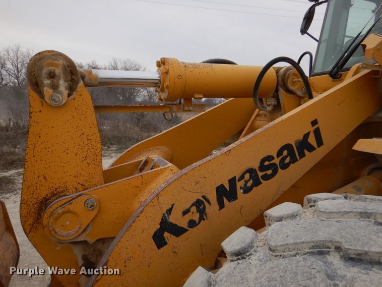 image for item DL5859 Kawasaki 80ZV  wheel loader
