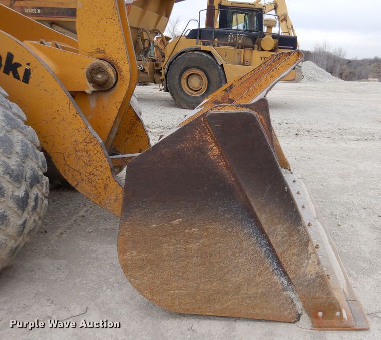 image for item DL5859 Kawasaki 80ZV  wheel loader