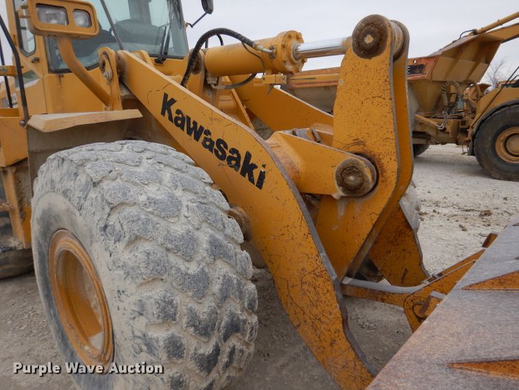 image for item DL5859 Kawasaki 80ZV  wheel loader