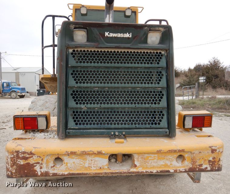 image for item DL5859 Kawasaki 80ZV  wheel loader