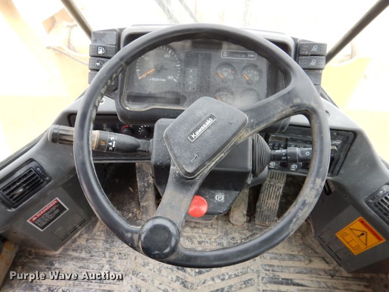 image for item DL5859 Kawasaki 80ZV  wheel loader