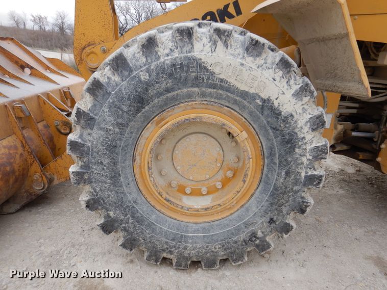 image for item DL5859 Kawasaki 80ZV  wheel loader