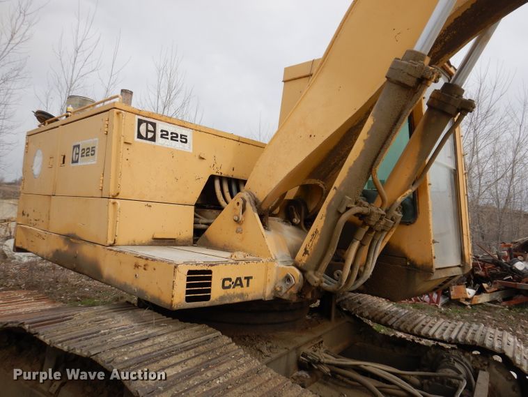 image for item DL5870 1978 Caterpillar 225  excavator