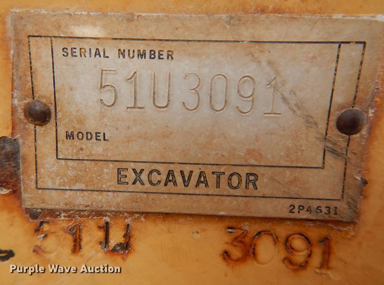 image for item DL5870 1978 Caterpillar 225  excavator