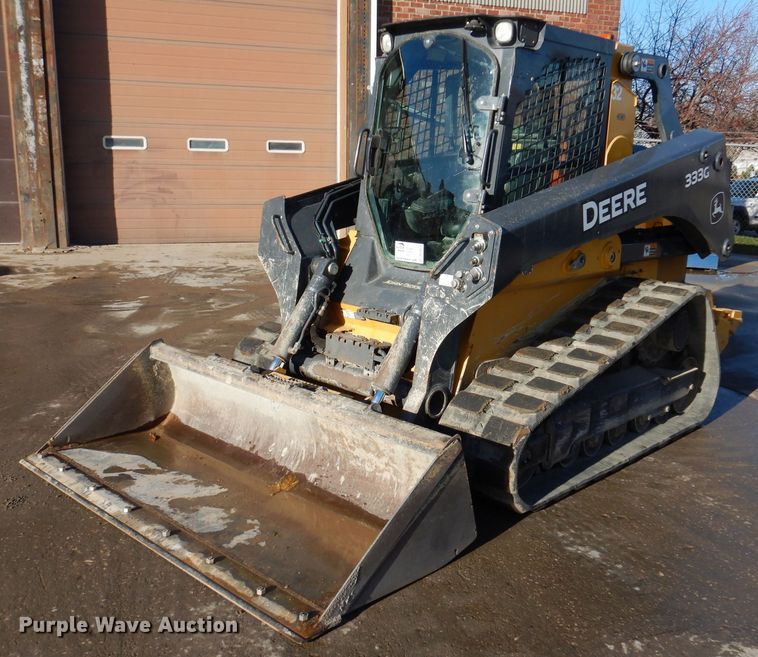 image for item DL5879 John Deere 333G  tracked skid steer loader