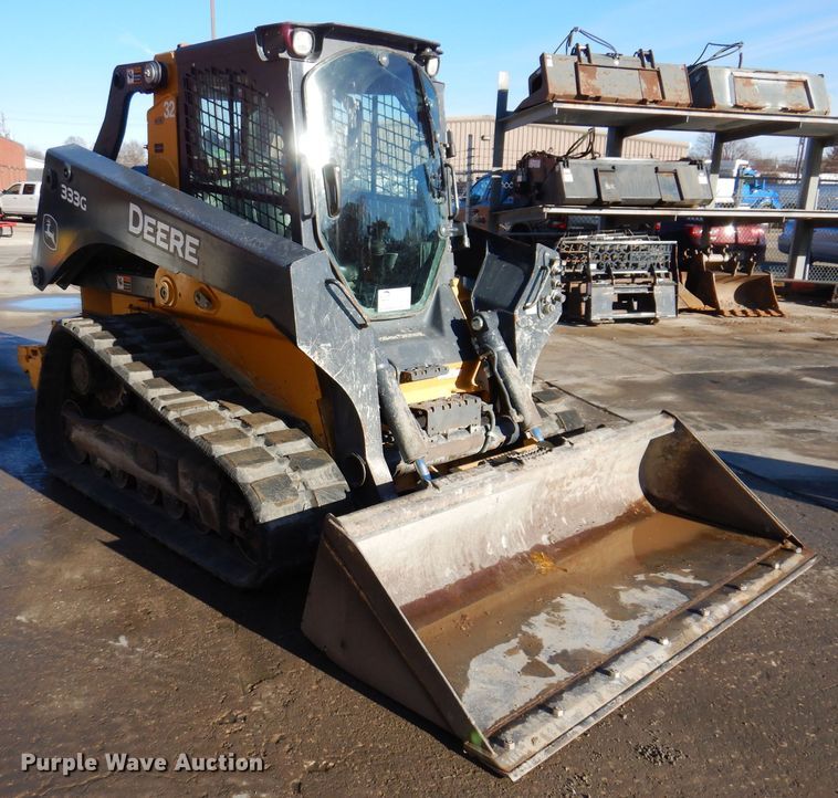 image for item DL5879 John Deere 333G  tracked skid steer loader