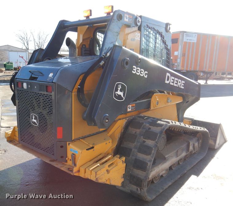 image for item DL5879 John Deere 333G  tracked skid steer loader