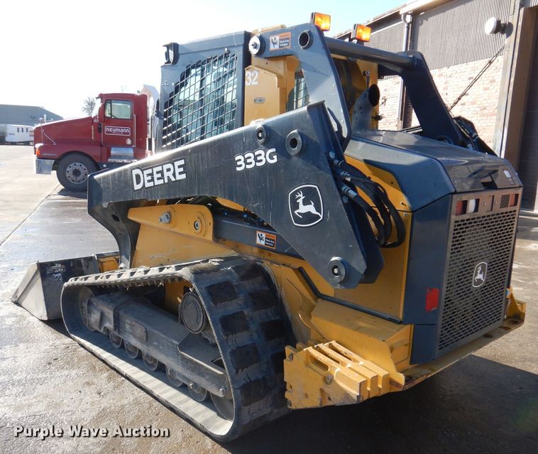 image for item DL5879 John Deere 333G  tracked skid steer loader