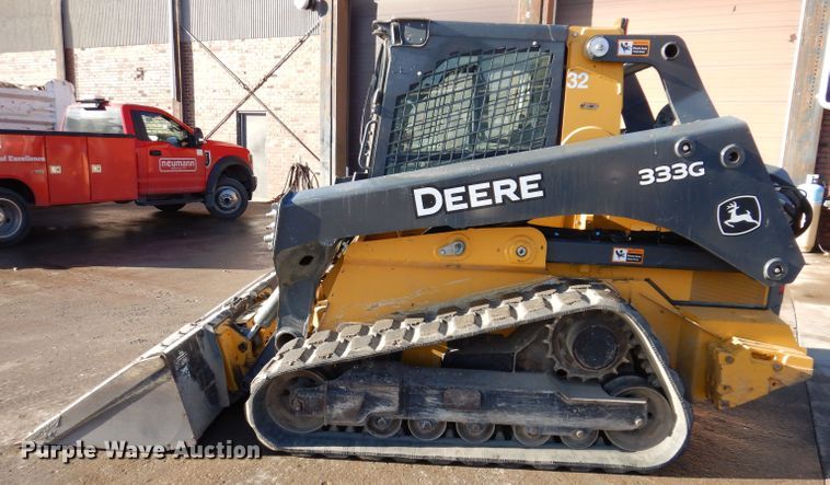 image for item DL5879 John Deere 333G  tracked skid steer loader