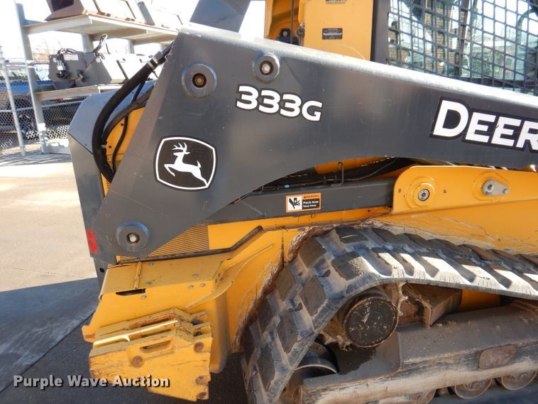 image for item DL5879 John Deere 333G  tracked skid steer loader