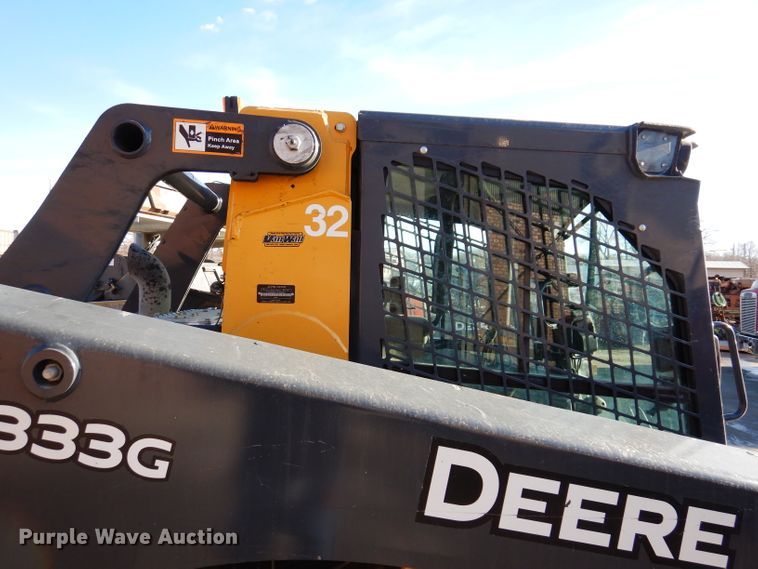 image for item DL5879 John Deere 333G  tracked skid steer loader