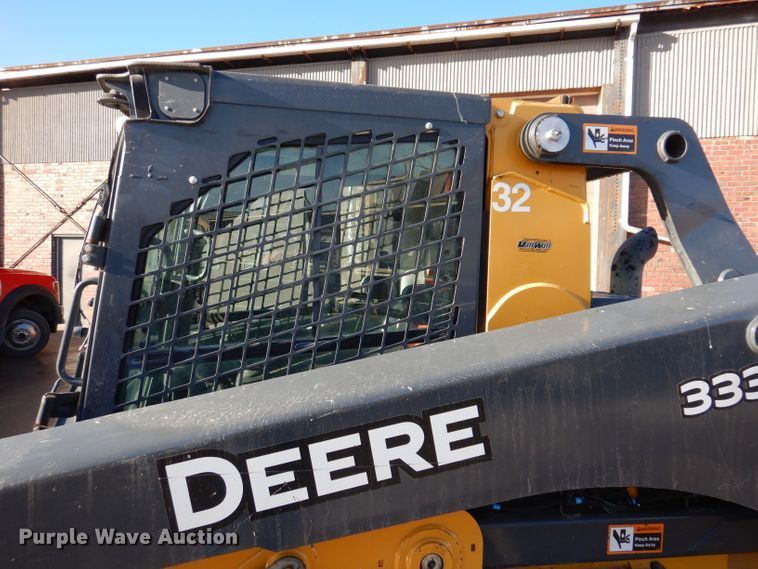 image for item DL5879 John Deere 333G  tracked skid steer loader