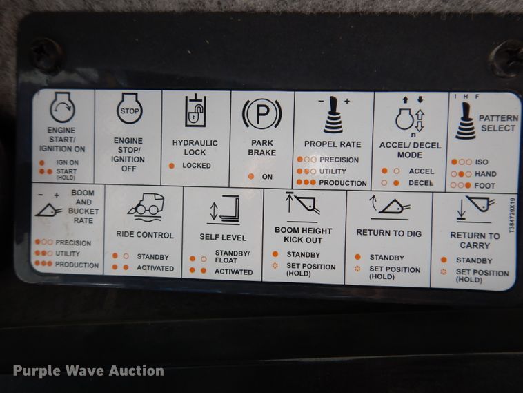 image for item DL5879 John Deere 333G  tracked skid steer loader