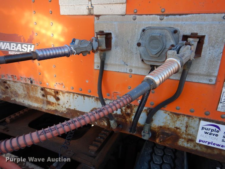 image for item DL5881 1991 Wabash P-102CW  dry van trailer