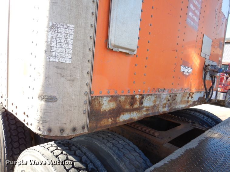 image for item DL5881 1991 Wabash P-102CW  dry van trailer