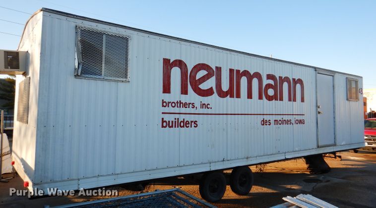 image for item DL5882 1998 Mobile Structure  jobsite trailer