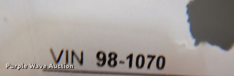 image for item DL5882 1998 Mobile Structure  jobsite trailer