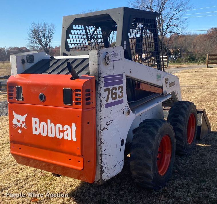 image for item DL6776 1997 Bobcat 763  skid steer loader