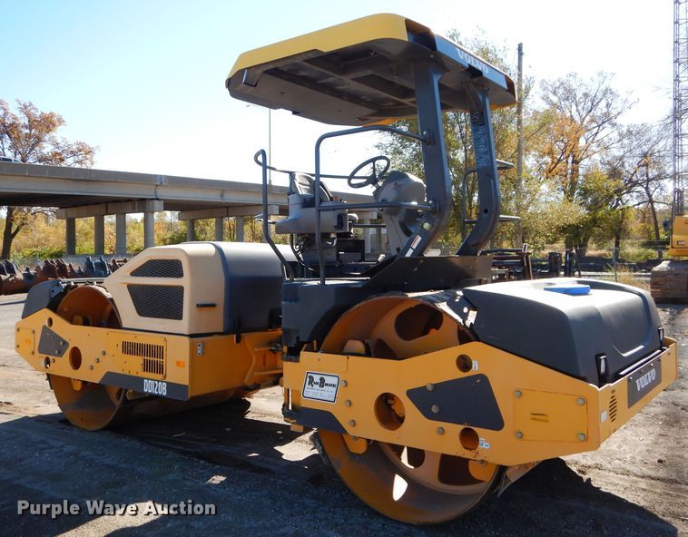 image for item DM0697 2014 Volvo DD120B  double drum vibratory roller