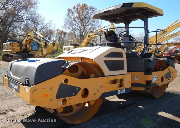 image for item DM0697 2014 Volvo DD120B  double drum vibratory roller