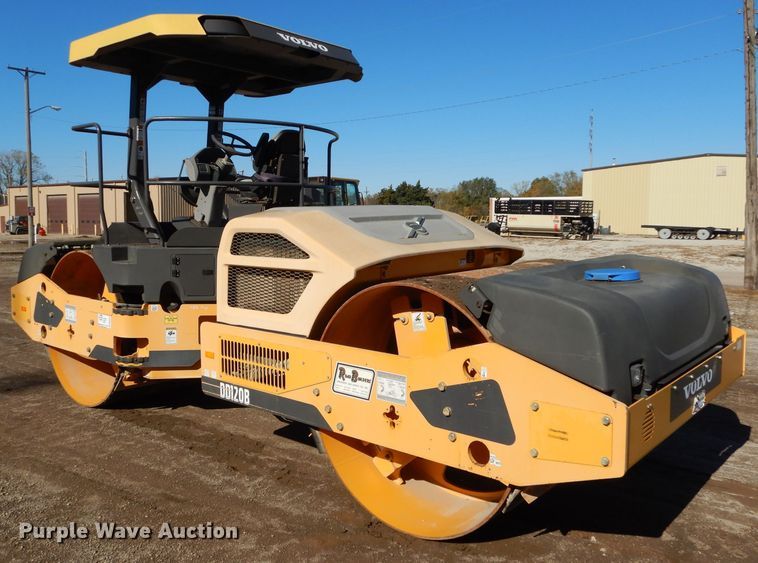 image for item DM0697 2014 Volvo DD120B  double drum vibratory roller