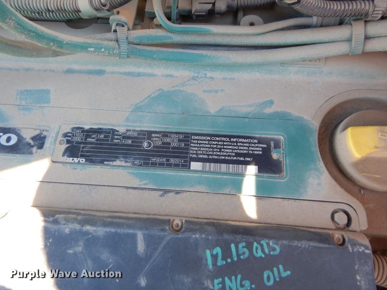 image for item DM0697 2014 Volvo DD120B  double drum vibratory roller