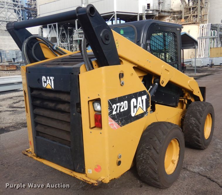 image for item DM5313 2015 Caterpillar 272D  skid steer loader